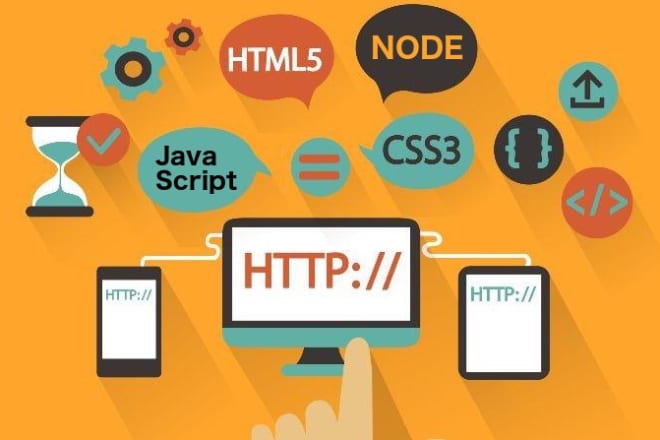 I will code html css, javascript, bootstrap, ajax, jquery