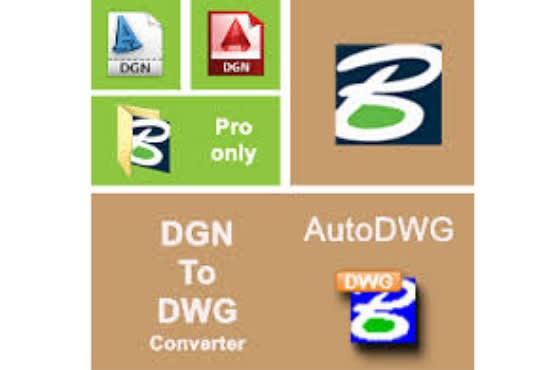 I will convert autocad to microstation and to autocad dwg to dgn and to dwg drawings