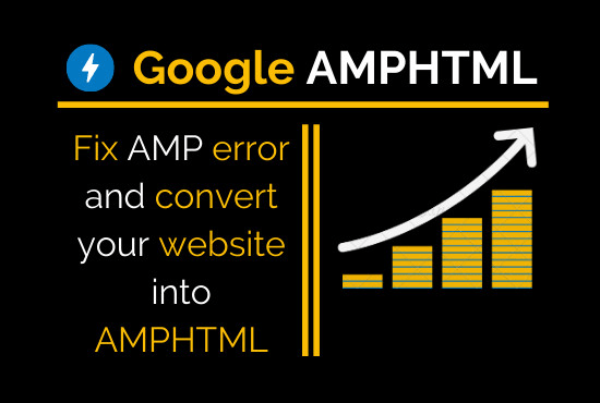 I will convert HTML website into amp,fix amp error and validation