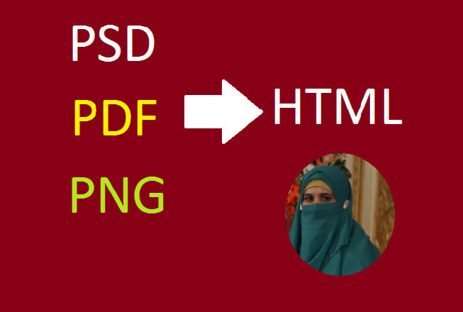 I will convert png to html, psd to html, png to html, email signature to html
