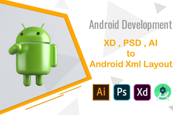 I will convert xd to XML, PSD to XML in android studio