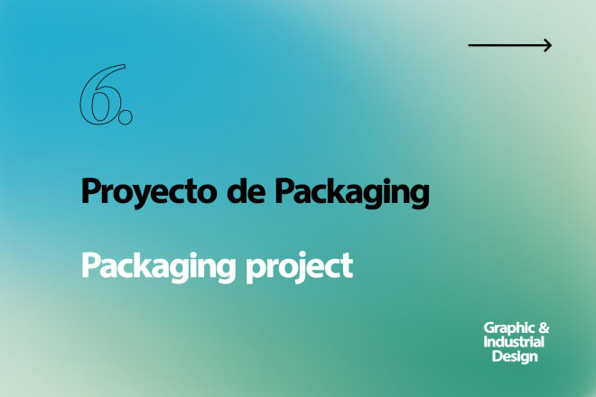 I will create a packaging design project from scratch