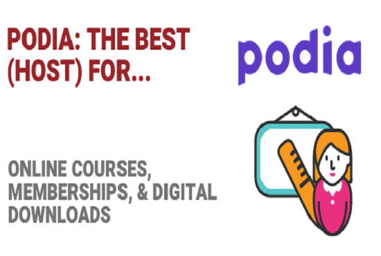 I will create a responsive podia website for your online courses
