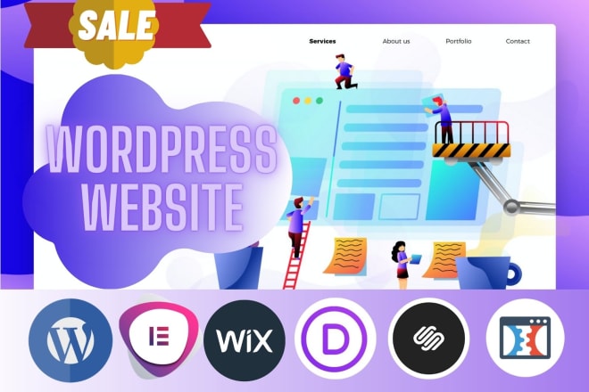 I will create a responsive sales funnel, sales page, landing page, wix in wordpress