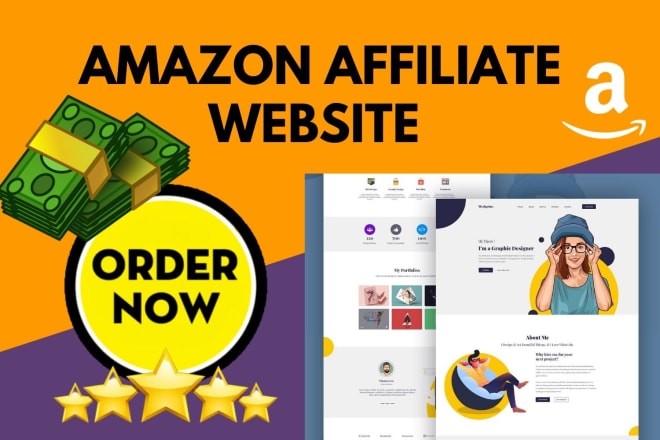I will create amazon affiliate website with top products