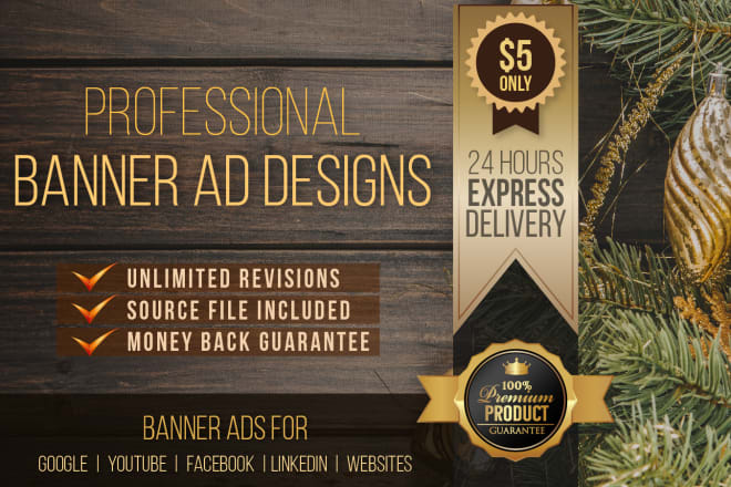 I will create an awesome static website banner