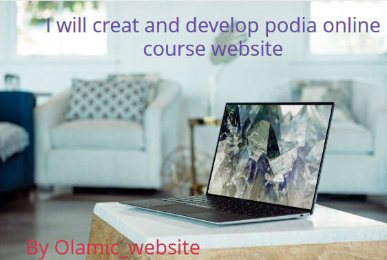 I will create and develop podia and udemy online course website