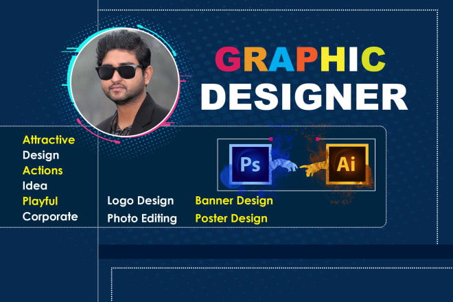 I will create any kind of graphic design with new strategy idea