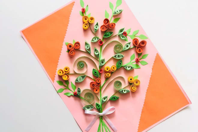 I will create beautiful quilling videos for you