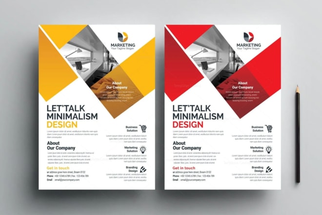 I will create business, restaurant,company,agency flyer design