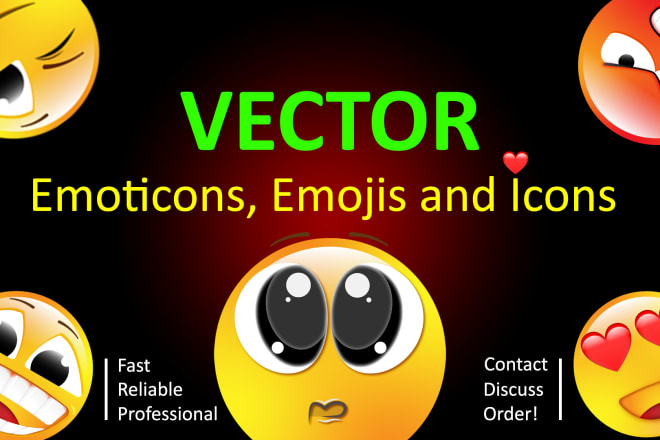 I will create custom emoji for you
