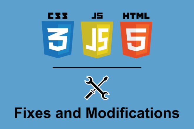 I will create edit or fix html css sass js jq and ajax code