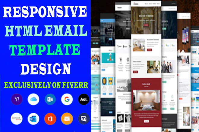 I will create html email template, responsive email template or newsletter