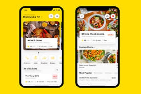 I will create responsive online food delivery app and taxi booking app