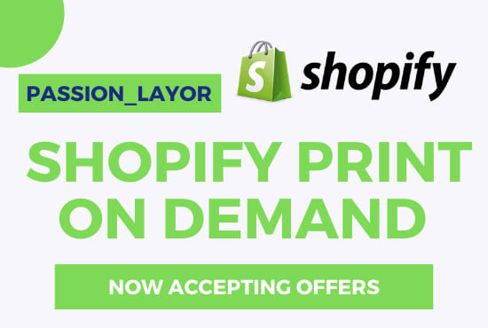 I will create shopify print on demand store, printful or printify bulk t shirt design