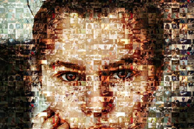 I will create stunning mosaic design photo collages and portraits