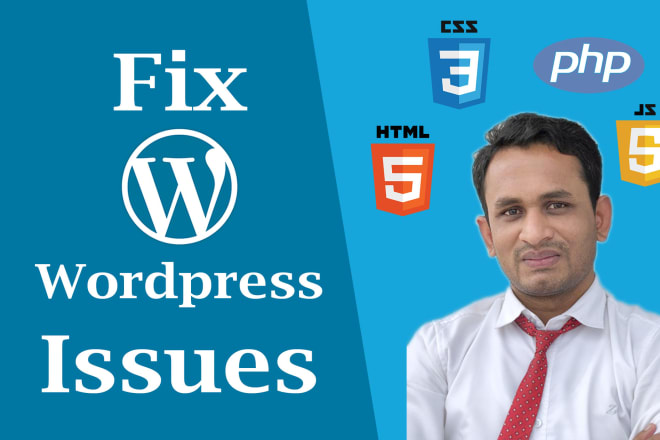 I will create wordpress site, error fixing, edit theme or design