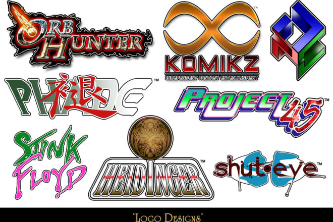 I will create your comic book logo