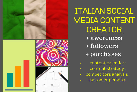 I will create your unique social media content strategy