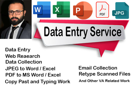 I will data input, copy paste job and data entry in one day