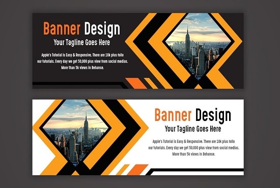 I will design 6 amazing website banner for you
