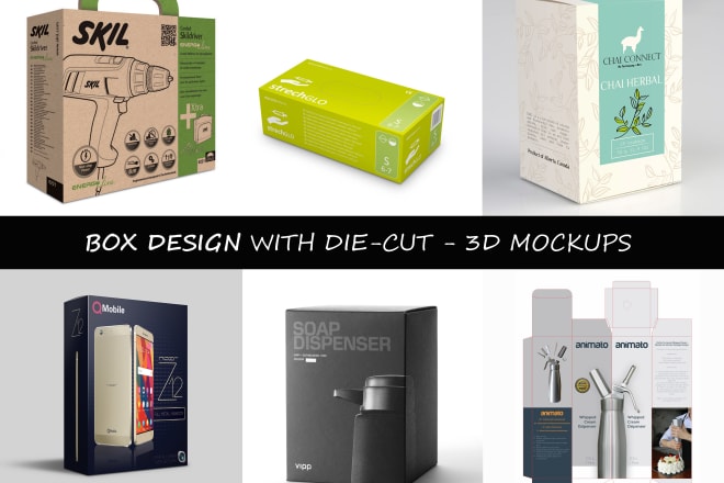I will design a product package, product label or product box