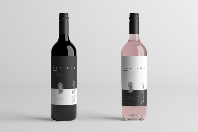 I will design a sleek and professional label packaging design