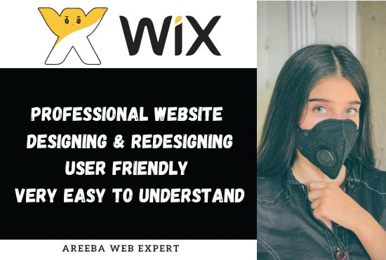 I will design a wix website design or redesign wix website redesign