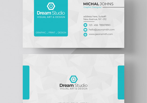 I will design amazing business and visiting cards