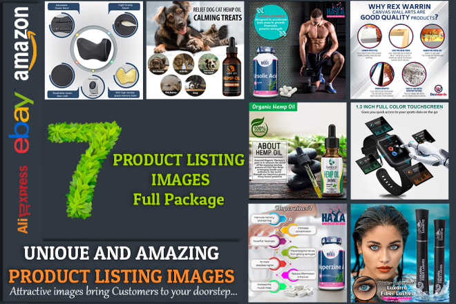 I will design amazon product listing images