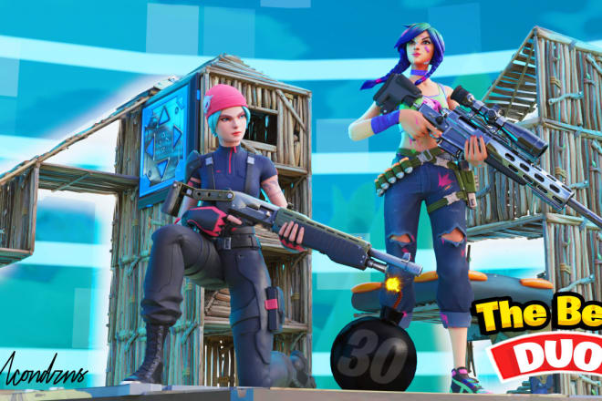 I will design attractive fortnite thumbnails