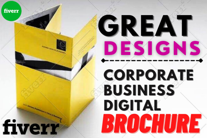 I will design best corporate brochure flyer for your business in 12h