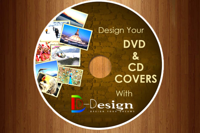 I will design cd and dvd covers boxes