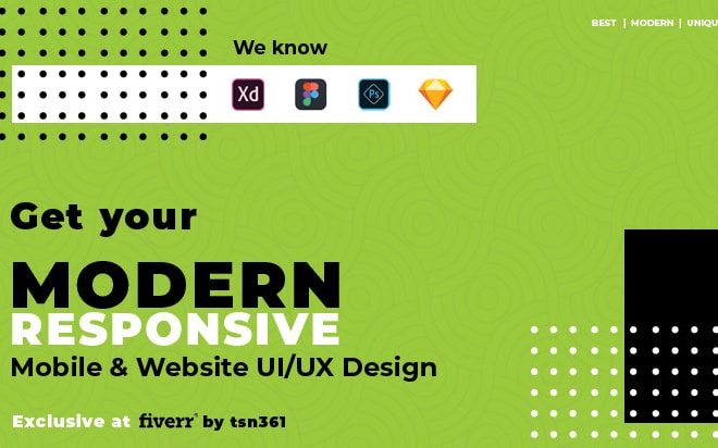 I will design cool and creative web and mobile app UI