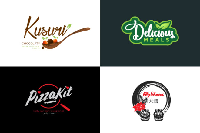 I will design creative catering bakery food truck restaurant logo