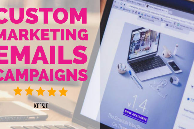 I will design mailchimp or hubspot email templates for your email marketing campaign