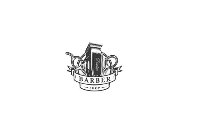 I will design modern barbershop logo in high definition