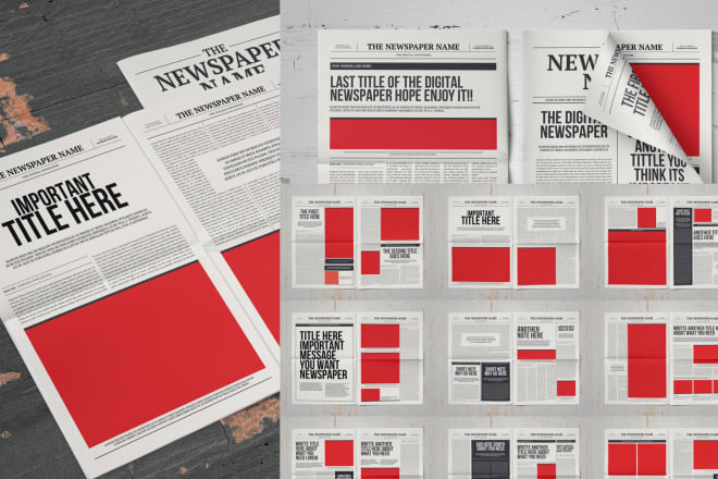 I will design newspaper layout with adobe indesign, incopy workflow