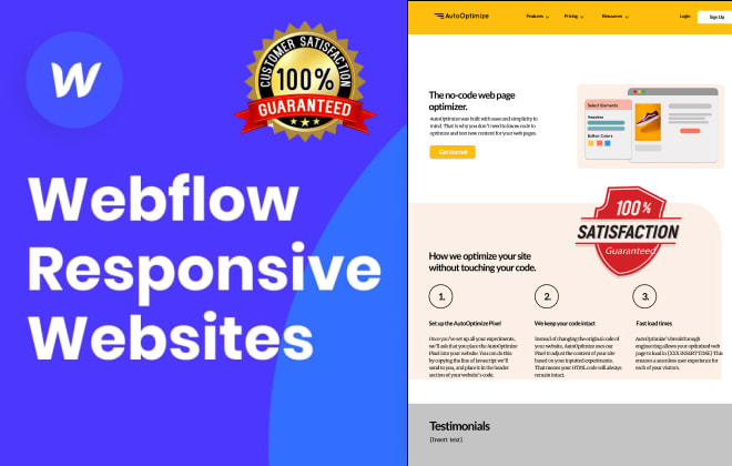 I will design or redesign webflow site