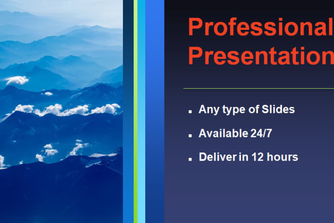 I will design powerpoint, online course and webinar slides for you