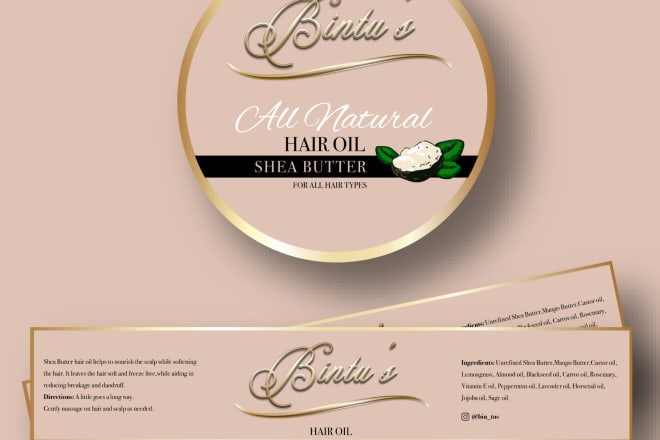 I will design printable labels for your business