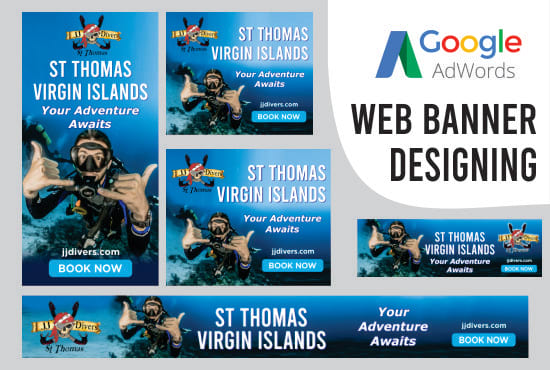 I will design professional google banner ads or adwords display ads