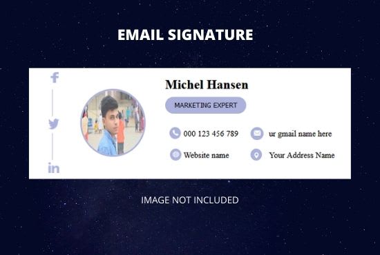 I will design PSD to HTML, email template and HTML email signature