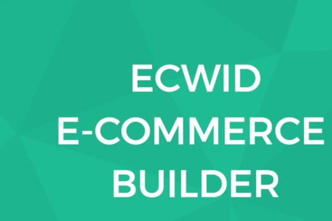 I will develop a high converting shopify and ecwid store for your products