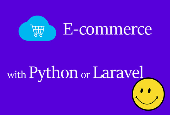 I will develop ecommerce website using django, restapi, react