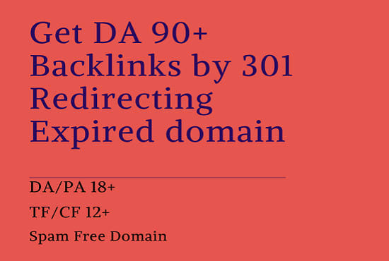 I will do 301 redirect expired domains to boost your site traffic