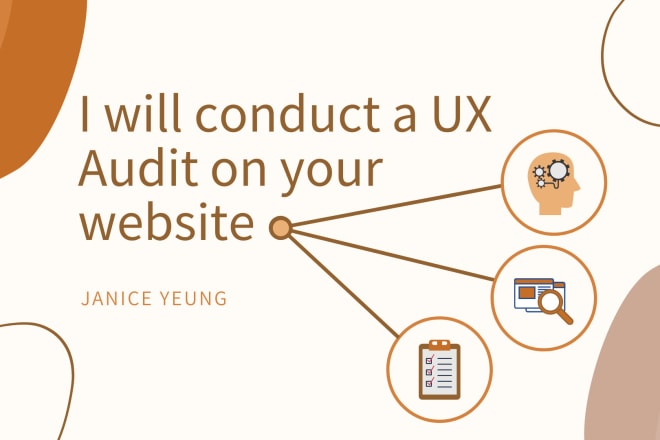 I will do a thorough UX audit of your website
