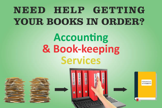 I will do accounting, bookkeeping in quickbooks, data entry