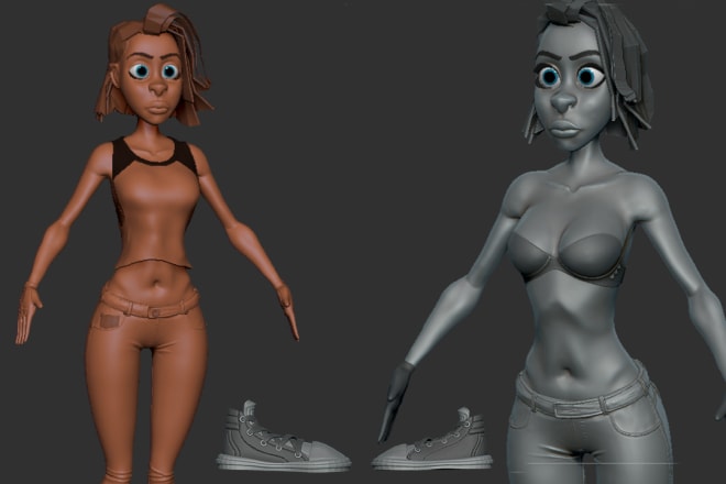 I will do all types of 3d models