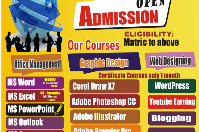 I will do anything graphic design like,flyers,brochure,banner